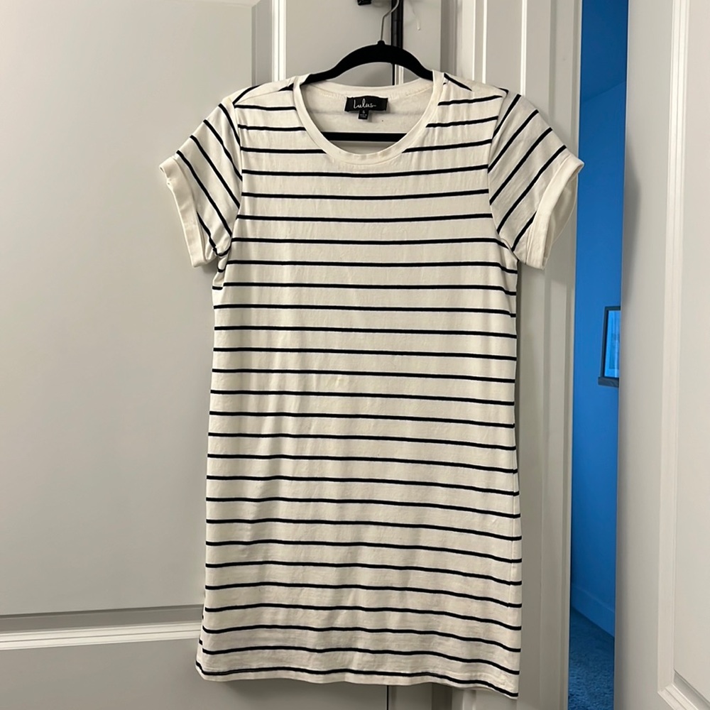 Striped tshirt dress!